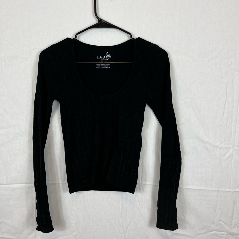 Intimately Free People Long Sleeve Seamless Top Sz XS